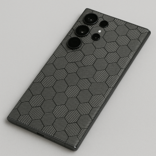 Skin 3M Mẫu -  Hexa Shadow Lục Giác - Hình ảnh 3
