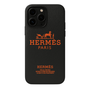 Skin Da 3M Mẫu - Hermes Dark Nền Đen Chữ Đỏ
